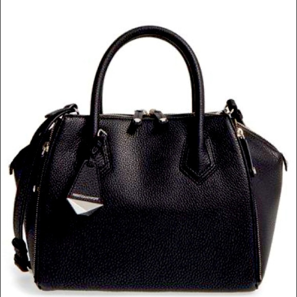 Rebecca Minkoff micro Perry leather satchel